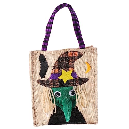COLLBATH Halloween Taschen Fake Lolly Maske Süßigkeiten Leckereien Party Süßigkeiten Snacks Halloween Dekorationen Halloween Geschenktüten Füller Tragetaschen Papier von COLLBATH