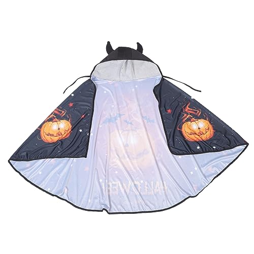 COLLBATH Halloween Umhang Magischer Kapuzenumhang für Erwachsene Kostüm Zubehör für Cosplay Maskerade Karneval Vielseitig Einsetzbar für Partys und Fotosessions von COLLBATH