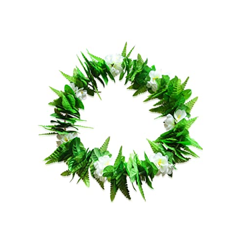 COLLBATH Hawaiianischer Blätterrock Set Mit Grüner Blumen Girlande Perfekt Für Sommerfeste Karneval Und Mottopartys Hula Rock Für Frauen Und COLLBATH Hawaiianischer Blätterrock Set Mit Grüner Blumen Girlande Perfekt Für Sommerfeste Karneval Und Mottopartys Hula Rock Für Frauen Und von COLLBATH