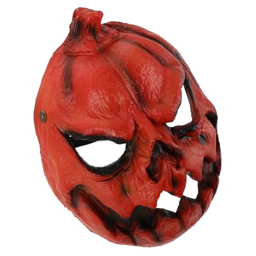 COLLBATH Horror Kürbismaske aus PU Verstellbaren Riemen Bequeme Halloween kostüm maske für Erwachsene und Vielseitiges Party accessoire für Karneval Maskerade und Themenfeiern COLLBATH Horror Kürbismaske aus PU Verstellbaren Riemen Bequeme Halloween kostüm maske für Erwachsene und Vielseitiges Party accessoire für Karneval Maskerade und Themenfeiern von COLLBATH