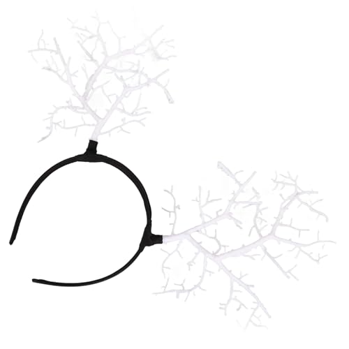 COLLBATH Kopfschmuck Stirnband Party Baum Simulieren Zweig Geäst Mädchen Wald Weibliches Haarzubehör Blume Haarreifen Festival Weibliche Haardekoration Harz Weiß COLLBATH Kopfschmuck Stirnband Party Baum Simulieren Zweig Geäst Mädchen Wald Weibliches Haarzubehör Blume Haarreifen Festival Weibliche Haardekoration Harz Weiß von COLLBATH