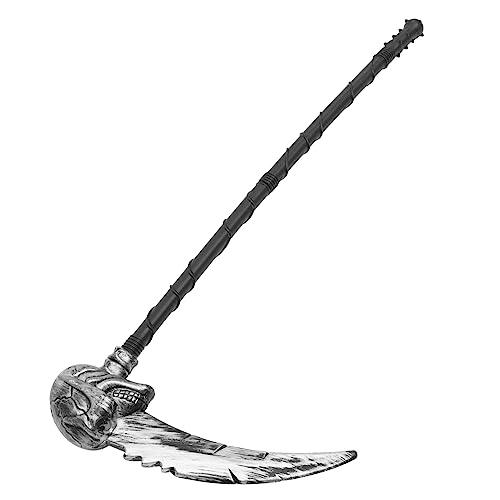 COLLBATH Kostümpartyzubehör aus Halloween Requisiten Halloween Requisite Halloween Kostüm Simulationssichelstütze aus mit Grimmige Sense Gefälschtes Halloween Sense Kostüm Cosplay Zubehör COLLBATH Kostümpartyzubehör aus Halloween Requisiten Halloween Requisite Halloween Kostüm Simulationssichelstütze aus mit Grimmige Sense Gefälschtes Halloween Sense Kostüm Cosplay Zubehör von COLLBATH