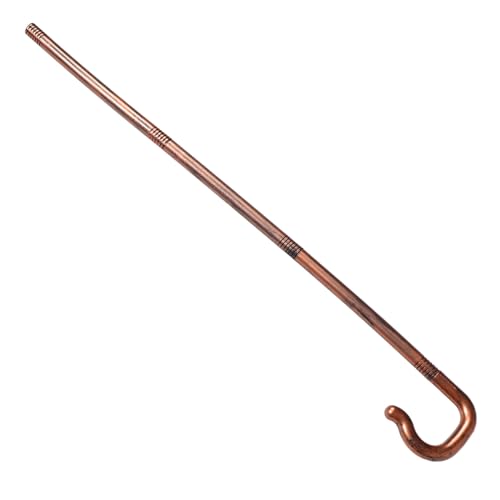 COLLBATH Krücken Rohrstütze Zuckerrohr Kostüm Hirtenstabkostüm Jafar-Mitarbeiter Halloween Cane Prop Kunststoff-Halloween-Kostüm-Requisite Halloween-Mitarbeiter Plastik Golden COLLBATH Krücken Rohrstütze Zuckerrohr Kostüm Hirtenstabkostüm Jafar-Mitarbeiter Halloween Cane Prop Kunststoff-Halloween-Kostüm-Requisite Halloween-Mitarbeiter Plastik Golden von COLLBATH