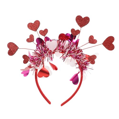 COLLBATH Liebe Stirnband Piraten-accessoires Für Herren Valentinstags-stirnbänder Für Frauen Herz Kostüm Herz Geflochtenes Armband Halloween-piratenzubehör Piraten-ohrringe Stoff Rot COLLBATH Liebe Stirnband Piraten-accessoires Für Herren Valentinstags-stirnbänder Für Frauen Herz Kostüm Herz Geflochtenes Armband Halloween-piratenzubehör Piraten-ohrringe Stoff Rot von COLLBATH