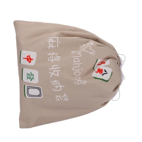 COLLBATH Reisefreundliche Mahjong-Spieltasche Oxford-Stoff-Organizer Mahjong-Aufbewahrungstasche mit Kordelzug von COLLBATH