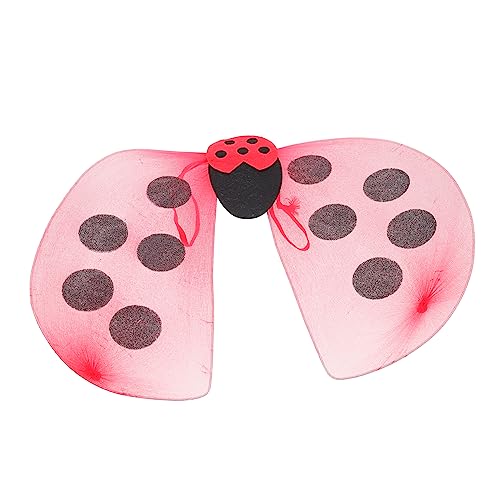 COLLBATH Marienkäfer Flügel Halloween Feenflügel Marienkäferflügel Für Dame Flügel Cosplay Led Damen Marienkäferkostüm Für Kleinkinder Marienkäfer-fee-flügel Rot Plastik COLLBATH Marienkäfer Flügel Halloween Feenflügel Marienkäferflügel Für Dame Flügel Cosplay Led Damen Marienkäferkostüm Für Kleinkinder Marienkäfer-fee-flügel Rot Plastik von COLLBATH