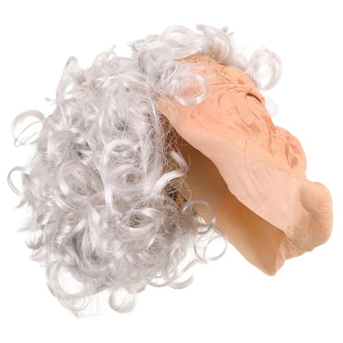COLLBATH Maske Des Alten Mannes Realistische Maske Realistische Maskengesicht Menschlich Alte Frau Gesichtsmaske Cosplay Bühnenrequisiten Alt Realistisch Haarmasken Künstliche Faserhaare COLLBATH Maske Des Alten Mannes Realistische Maske Realistische Maskengesicht Menschlich Alte Frau Gesichtsmaske Cosplay Bühnenrequisiten Alt Realistisch Haarmasken Künstliche Faserhaare von COLLBATH
