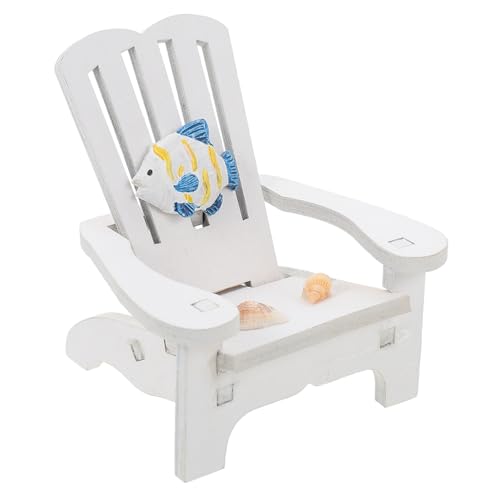COLLBATH Miniatur Strandstuhl Deko aus Holz Detailgetreuer Mini Lounge Chair Dekoratives Garten und Ornament Wetterbeständig und Farbecht für Tischdekoration und zeitgemäße COLLBATH Miniatur Strandstuhl Deko aus Holz Detailgetreuer Mini Lounge Chair Dekoratives Garten und Ornament Wetterbeständig und Farbecht für Tischdekoration und zeitgemäße von COLLBATH