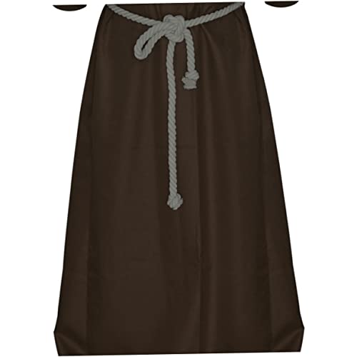 COLLBATH Halloween Mönchs-uniform Cosplay-anzug Mittelalterlicher Zauberer-kostümgürtel und Kreuz COLLBATH Halloween Mönchs-uniform Cosplay-anzug Mittelalterlicher Zauberer-kostümgürtel und Kreuz von COLLBATH