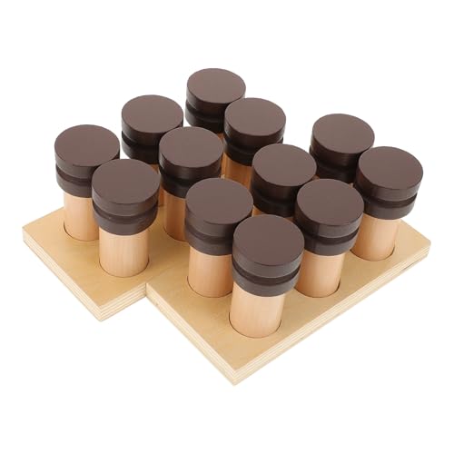 COLLBATH Montessori Lernspielzeug Olfaktorisches Sensorikspielzeug für Kleinkinder Holzgeruch Erkennungsspiel Kompakt und Sicher für Vorschulkinder Fördert Kreativität und Kognitive COLLBATH Montessori Lernspielzeug Olfaktorisches Sensorikspielzeug für Kleinkinder Holzgeruch Erkennungsspiel Kompakt und Sicher für Vorschulkinder Fördert Kreativität und Kognitive von COLLBATH