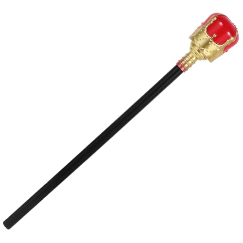 COLLBATH Nachgeahmter Königsstock König Zubehör Stern-Stirnband Kostüm Festzug- -Requisite Halloween-Cosplay-stütze Prinzessin Zauberstäbe Cosplay- Spielen Spielzeug Plastik Rot COLLBATH Nachgeahmter Königsstock König Zubehör Stern-Stirnband Kostüm Festzug- -Requisite Halloween-Cosplay-stütze Prinzessin Zauberstäbe Cosplay- Spielen Spielzeug Plastik Rot von COLLBATH