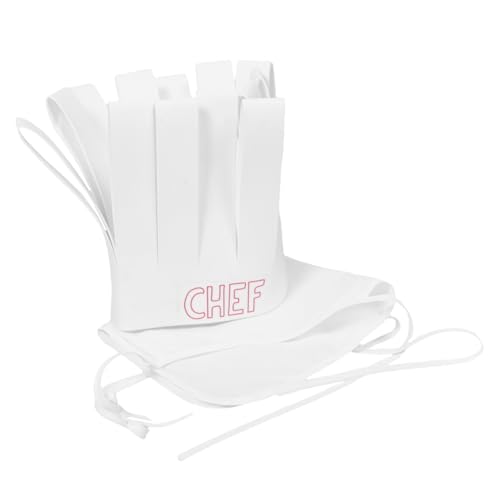COLLBATH Neugeborenen-fotoshooting-outfit Monate Chef-kostüm mit Schürze und Mütze Weiches Hautfreundliches Mädchen Vielseitig für Fotoshootings und Alltag von COLLBATH