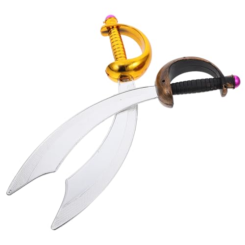 COLLBATH PVC Piratenschwert Kostümzubehör Für Halloween Cosplay Mit Gebogenem Klingen Design Für Piraten Mottopartys Und Verkleidungen COLLBATH PVC Piratenschwert Kostümzubehör Für Halloween Cosplay Mit Gebogenem Klingen Design Für Piraten Mottopartys Und Verkleidungen von COLLBATH
