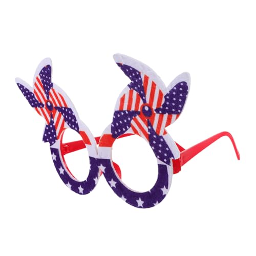 COLLBATH Patriotische Partybrille Aus Kunststoff 4 Brille Lustiges Partyzubehör Für Erwachsene Fotoautomaten-requisite Robust Und Langlebig COLLBATH Patriotische Partybrille Aus Kunststoff 4 Brille Lustiges Partyzubehör Für Erwachsene Fotoautomaten-requisite Robust Und Langlebig von COLLBATH