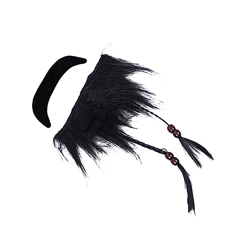 COLLBATH Piratenperücke Gefälschter Bart Cosplay-Schnurrbart Für Halloween-Party Halloween-kostüm-zubehör COLLBATH Piratenperücke Gefälschter Bart Cosplay-Schnurrbart Für Halloween-Party Halloween-kostüm-zubehör von COLLBATH