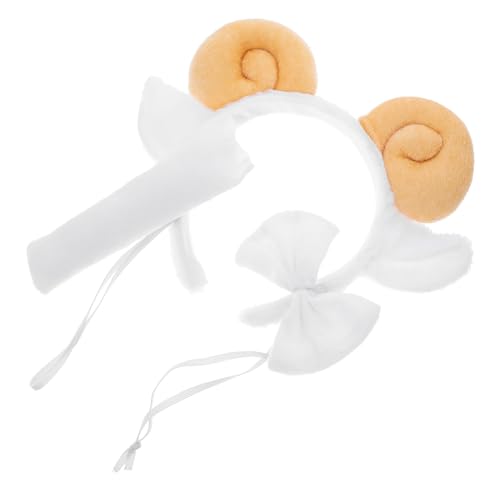 COLLBATH Plüsch Schaf-haarreif mit Weichen Hörnern Schleife und Leichtes Cosplay Kostüm Zubehör für Halloween Party Bühnenauftritte und Geburtstagsfeiern COLLBATH Plüsch Schaf-haarreif mit Weichen Hörnern Schleife und Leichtes Cosplay Kostüm Zubehör für Halloween Party Bühnenauftritte und Geburtstagsfeiern von COLLBATH