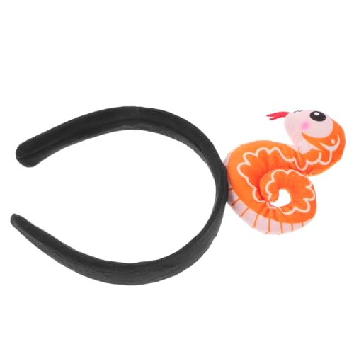 COLLBATH Plüsch-schlangen-haarreif Weicher Kopfschmuck Charmantes Design für Kostüm-accessoire für Halloween Fasching Bühnenauftritte und Partys von COLLBATH
