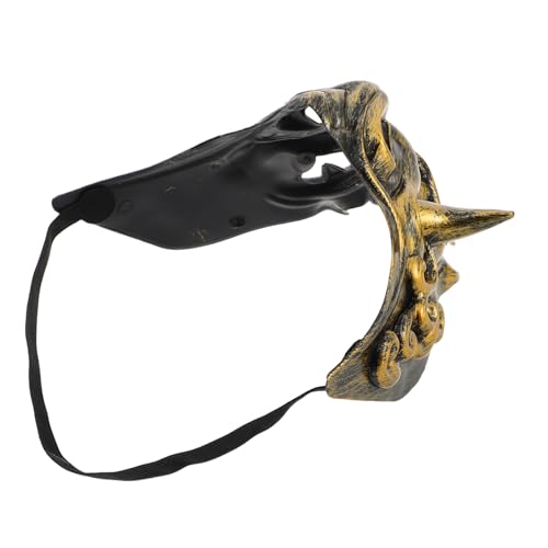 COLLBATH Samurai Cosplay Maske für Männer und Frauen Verkleidung für Festivals Maskeraden und Halloween Feiern und Atmungsaktiv von COLLBATH