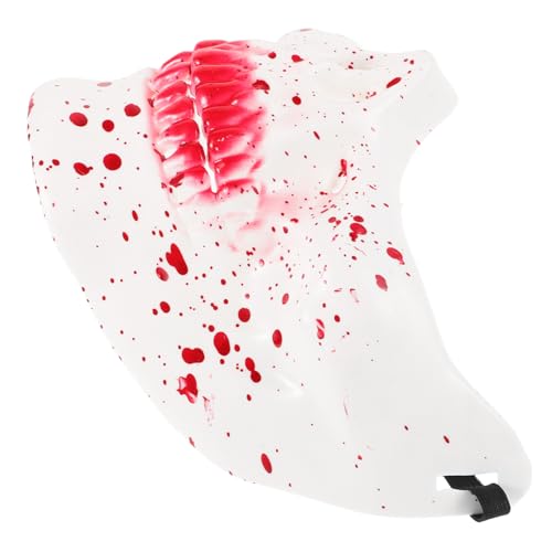 COLLBATH Schädelmaske Dämonenschädel Gruselige Maske Maskerade-schädelmaske Schädelmaske Aus Kunststoff Halloween-party-maske Halloween Halbgesichtsmaske Zombies Kostüm Kostüm Maske Plastik von COLLBATH