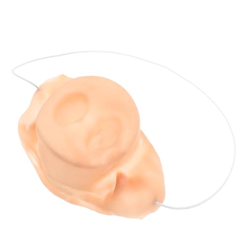 COLLBATH Schweinenase-maske Rosa Schweinsnase Verkleiden Falsche Schweinenase Tierische Nasenmaske -kostüm-requisite Schweinekostümmaske Karnevalsmaske Emulsion Falsche Nase Cosplay von COLLBATH