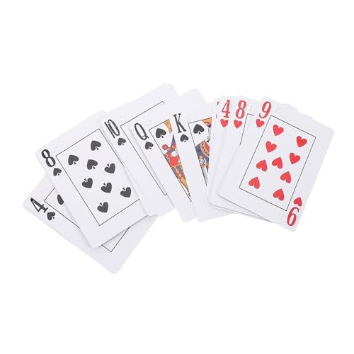 COLLBATH Spielkarten in Blindenschrift unsichtbares Deck Pokerkarten für Blinde Spielkartendekorationen Unterhaltungsbedarf für Blinde Kartenspiele Bezahlkarten wasserdichte Karten Papier COLLBATH Spielkarten in Blindenschrift unsichtbares Deck Pokerkarten für Blinde Spielkartendekorationen Unterhaltungsbedarf für Blinde Kartenspiele Bezahlkarten wasserdichte Karten Papier von COLLBATH