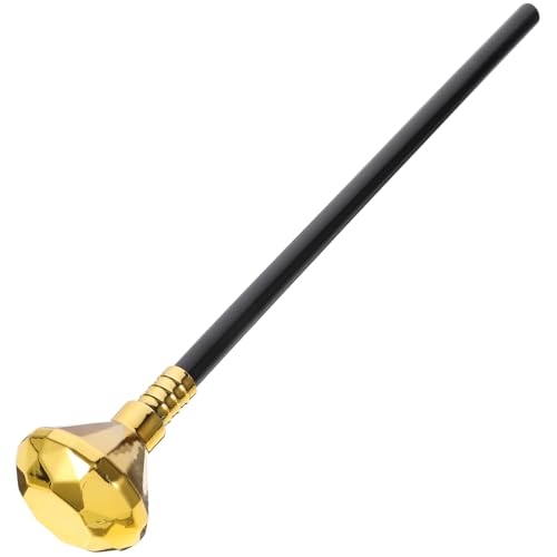 COLLBATH Stab des Königs Cosplay Zauberstab Kostüm dekorative Anzieh-Requisite Rollenspiel-Königsstab Halloween- verkleiden Sich Zuckerrohr Plastik von COLLBATH
