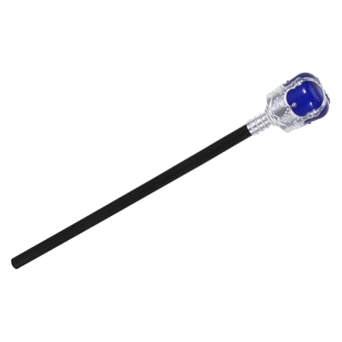 COLLBATH Stab des Königs Party hoch Kostüm Krone Halloween Ornament Halloween-Krückenstütze Stock-Requisite für Cosplay verkleiden Sich Zuckerrohr Plastik Blue COLLBATH Stab des Königs Party hoch Kostüm Krone Halloween Ornament Halloween-Krückenstütze Stock-Requisite für Cosplay verkleiden Sich Zuckerrohr Plastik Blue von COLLBATH