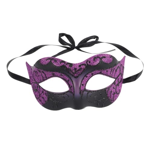 COLLBATH Tanzmaske Halloweenmaske karnevalsdekoration Maskerademaske für Damen Halloween-Masken-Maskerade halloween masken Karnevalsmaske für Damen Partymaske Halbmaske Plastik Violett COLLBATH Tanzmaske Halloweenmaske karnevalsdekoration Maskerademaske für Damen Halloween-Masken-Maskerade halloween masken Karnevalsmaske für Damen Partymaske Halbmaske Plastik Violett von COLLBATH
