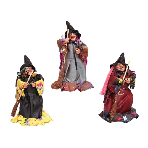 COLLBATH Teiliges Halloween Hexenpuppen Bunte Gruselige Partydeko Geruchsfrei und Sicher Langlebige Hexenfiguren für Halloween Fest und Horror Mottopartys COLLBATH Teiliges Halloween Hexenpuppen Bunte Gruselige Partydeko Geruchsfrei und Sicher Langlebige Hexenfiguren für Halloween Fest und Horror Mottopartys von COLLBATH
