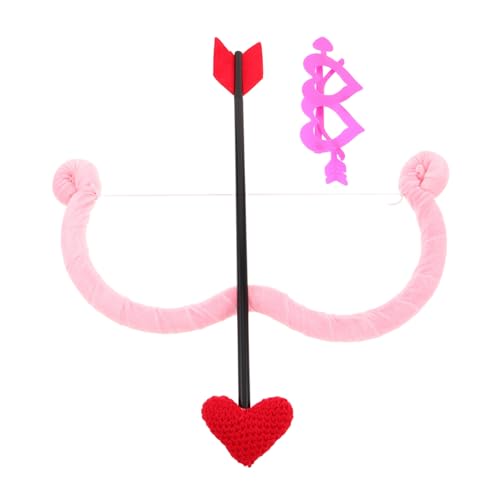 COLLBATH Valentinstag Cupid Bow And Arrow Set Herzförmiger Bogen Mit Pfeilen Fedrige Herzbrillen Cosplay Kostüm Accessoires Für Party Dekoration Und Foto-requisiten Geschenkverpackt COLLBATH Valentinstag Cupid Bow And Arrow Set Herzförmiger Bogen Mit Pfeilen Fedrige Herzbrillen Cosplay Kostüm Accessoires Für Party Dekoration Und Foto-requisiten Geschenkverpackt von COLLBATH