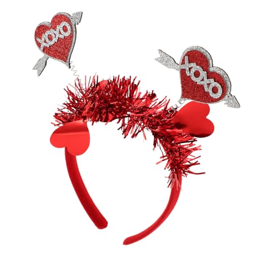 COLLBATH Valentinstag-liebes-stirnband Stirnbänder Valentinstag Foto Requisiten Herz-antennen-stirnband Herz Stirnband Amor Rotes Antennenstirnband Valentinstag-hut Herzohren Filzstoff Rot COLLBATH Valentinstag-liebes-stirnband Stirnbänder Valentinstag Foto Requisiten Herz-antennen-stirnband Herz Stirnband Amor Rotes Antennenstirnband Valentinstag-hut Herzohren Filzstoff Rot von COLLBATH