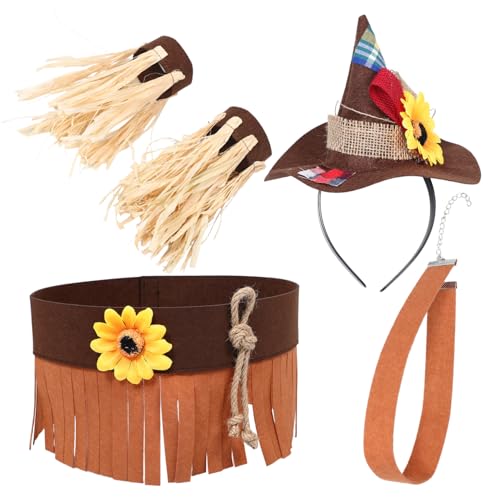 COLLBATH Vogelscheuchen Stirnband Strohhüte Für Männer Vogelscheuchen Kostümzubehör Damen Stroh Sonnenhut Mädchen Strohhut Vogelscheuche Damen COLLBATH Vogelscheuchen Stirnband Strohhüte Für Männer Vogelscheuchen Kostümzubehör Damen Stroh Sonnenhut Mädchen Strohhut Vogelscheuche Damen von COLLBATH
