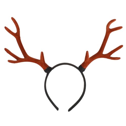COLLBATH Weihnachts Geweih Haarreif Leichtes Dekoratives Rentier Stirnband Weiches Material Angenehm zu Tragen für Weihnachtsfeiern und Festliche Kostüme Braunes Hirschgeweih Accessoire COLLBATH Weihnachts Geweih Haarreif Leichtes Dekoratives Rentier Stirnband Weiches Material Angenehm zu Tragen für Weihnachtsfeiern und Festliche Kostüme Braunes Hirschgeweih Accessoire von COLLBATH
