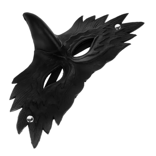 COLLBATH Adlermaske Aus Pu-leder Für Herren Maskerade Halbmasken Für Erwachsene Karnevalszubehör Halloween-kostüm COLLBATH Adlermaske Aus Pu-leder Für Herren Maskerade Halbmasken Für Erwachsene Karnevalszubehör Halloween-kostüm von COLLBATH