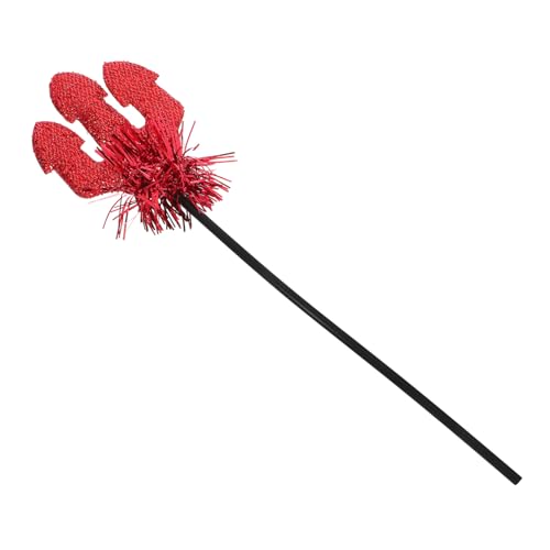 COLLBATH Zauberstab Requisiten Halloween-Teufel kommt Halloween-Teufel Mistgabel Halloween-Teufelskostüm Dekoration Halloween- Halloween dekorative Pitchgabel pp rot COLLBATH Zauberstab Requisiten Halloween-Teufel kommt Halloween-Teufel Mistgabel Halloween-Teufelskostüm Dekoration Halloween- Halloween dekorative Pitchgabel pp rot von COLLBATH
