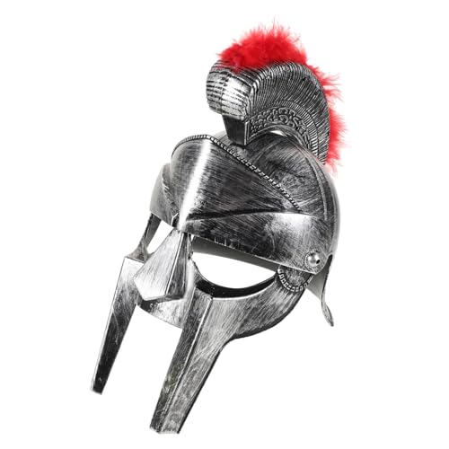 COLLBATH Römischer Helm Mit Stil Soldatenkostüm Aus Plastik Für Halloween-partys Und Bühnenauftritte von COLLBATH