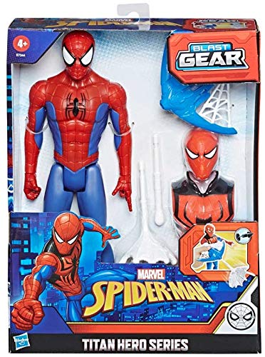COLLECTOR Spiderman Titan Hero - Blast Gear - Wenn Kinder den Titan Hero Blast Gear Launcher mit diesem Figurenarm oder dem Rückanschluss verbinden, können sie Projektile starten. von COLLECTOR