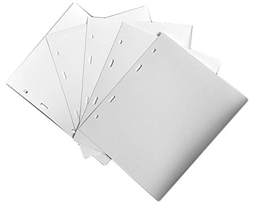 COLLECTOR White DIVIDERS für Banknotenalbum - 10er-Pack - Folder Extra Refill Sheets Inserts oder EIN anderes Marken-Banknotenalbum von COLLECTOR