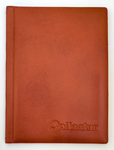 COLLECTOR Coin Album for 108 mix size coins small medium large COIN BOOK FOLDER - BROWN COLLECTOR Coin Album for 108 mix size coins small medium large COIN BOOK FOLDER - BROWN von COLLECTOR