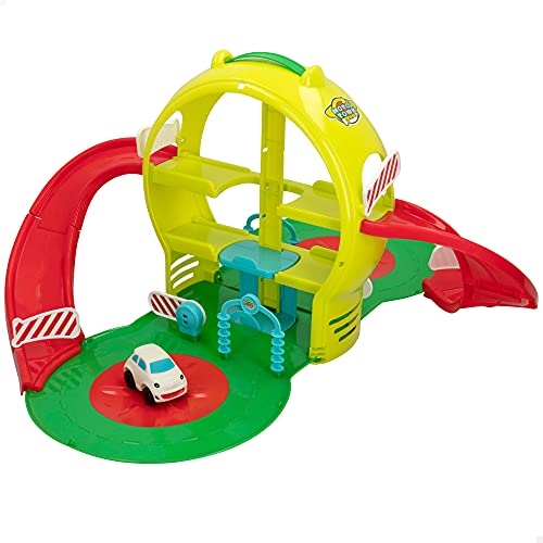 COLORBABY 46811, Parkplatz Spielzeugauto, Motor Town grün, Fahrzeuggarage, Kinderkreislauf, Inklusive 1 Auto, Empfohlen + 18 Monate, Spielzeug und Geschenke für Kinder COLORBABY 46811, Parkplatz Spielzeugauto, Motor Town grün, Fahrzeuggarage, Kinderkreislauf, Inklusive 1 Auto, Empfohlen + 18 Monate, Spielzeug und Geschenke für Kinder von COLORBABY