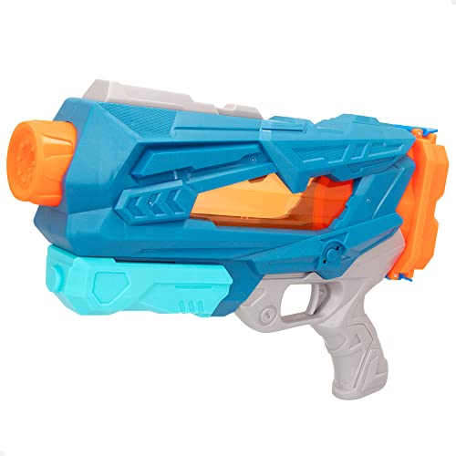 COLORBABY 47101, Aqua World Wasserpistole mit großem Tank, Kinderspielzeug, leicht zu befüllen, 8 Meter Reichweite, Einzelschieß, manuelles Pumpen, Wasserspiele COLORBABY 47101, Aqua World Wasserpistole mit großem Tank, Kinderspielzeug, leicht zu befüllen, 8 Meter Reichweite, Einzelschieß, manuelles Pumpen, Wasserspiele von COLORBABY