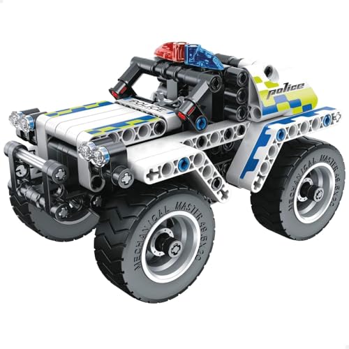 ColorBaby 39026 BYM Modellbausatz Polizeiauto, Spielzeug zum Bauen, 199 Teile, 12 x 23,5 x 7,3 cm, Pull-Back, Bausatz, Autos für Kinder, Geschenk für Kinder 7 Jahre, Modelle, originelle Geschenke ColorBaby 39026 BYM Modellbausatz Polizeiauto, Spielzeug zum Bauen, 199 Teile, 12 x 23,5 x 7,3 cm, Pull-Back, Bausatz, Autos für Kinder, Geschenk für Kinder 7 Jahre, Modelle, originelle Geschenke von COLORBABY
