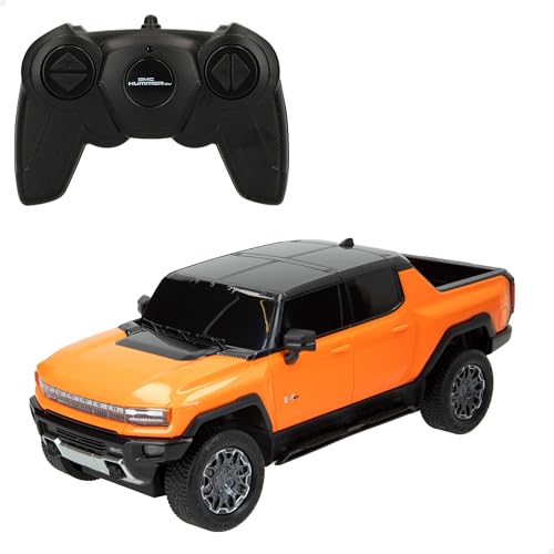 COLORBABY Rastar Ferngesteuertes Auto, Hummer EV, offizielles Lizenzprodukt, Maßstab 1:26, weiß, ferngesteuertes Auto, ferngesteuertes Fahrzeug, Fernbedienung, Geschenke für Kinder, 6 Jahre (41280) von COLORBABY