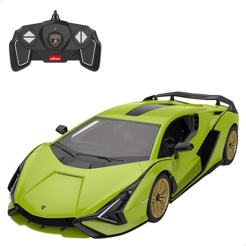ColorBaby 41298 RASTAR Lamborghini Sian, 64 Teile, offizielle Lizenz, Maßstab 1:18, 2,4 GHz, inklusive Aufkleber, Spielzeugautos, Bauspiele für Kinder, ab 8 Jahren ColorBaby 41298 RASTAR Lamborghini Sian, 64 Teile, offizielle Lizenz, Maßstab 1:18, 2,4 GHz, inklusive Aufkleber, Spielzeugautos, Bauspiele für Kinder, ab 8 Jahren von COLORBABY
