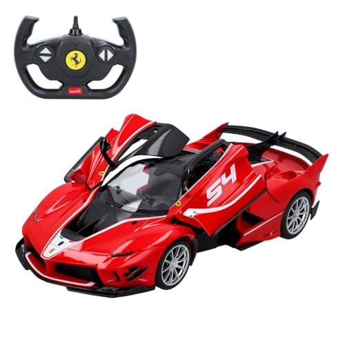 ColorBaby 46352 Verfolgen Ferrari Ferngesteuertes Auto 1:14 FXX K EVO, rot von COLORBABY