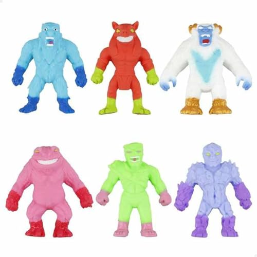ColorBaby 47718 Stretchchapalz Set mit 6 elastischen Puppen, 8 cm, 3 Mal auf ihre Größe dehnen, Design Monster, Anti-Stress-Spielzeug für Kinder, sensorisches Spielzeug, ab 5 Jahren ColorBaby 47718 Stretchchapalz Set mit 6 elastischen Puppen, 8 cm, 3 Mal auf ihre Größe dehnen, Design Monster, Anti-Stress-Spielzeug für Kinder, sensorisches Spielzeug, ab 5 Jahren von COLORBABY