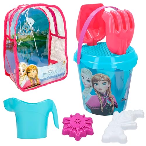 ColorBaby 48205 Rucksack Strand D18 cm C/4 Acc+2 Formen Disney Frozen Strandrucksack Würfel 18 cm mit Zubehör, bunt ColorBaby 48205 Rucksack Strand D18 cm C/4 Acc+2 Formen Disney Frozen Strandrucksack Würfel 18 cm mit Zubehör, bunt von COLORBABY