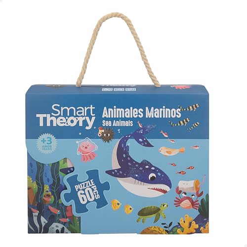 ColorBaby 49735 Cb Puzzle Meerestiere 60 Stück von COLORBABY