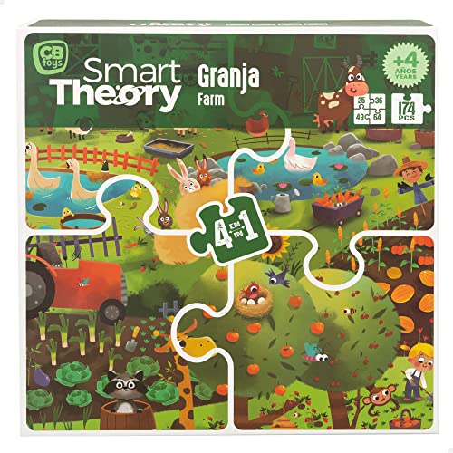 ColorBaby 49737 Cb Puzzle 4 in 1 Auf Dem Bauernhof ColorBaby 49737 Cb Puzzle 4 in 1 Auf Dem Bauernhof von COLORBABY