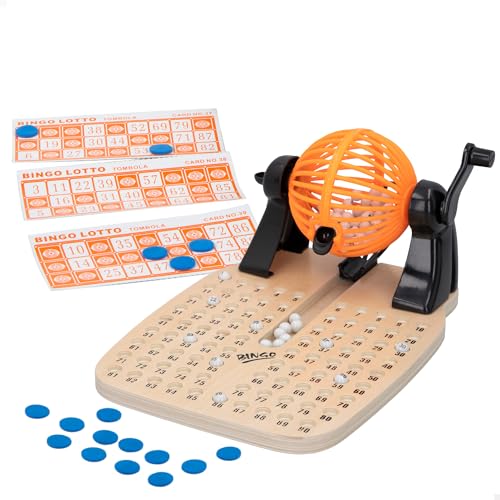 ColorBaby - Bingo aus Holz mit Zubehör Brettspiele CB Games (28815), ab 8 Jahren von COLORBABY